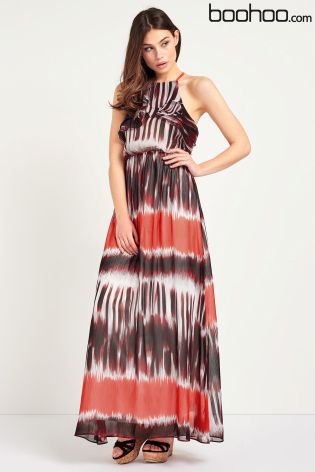 Boohoo Tie Dye Maxi Dress